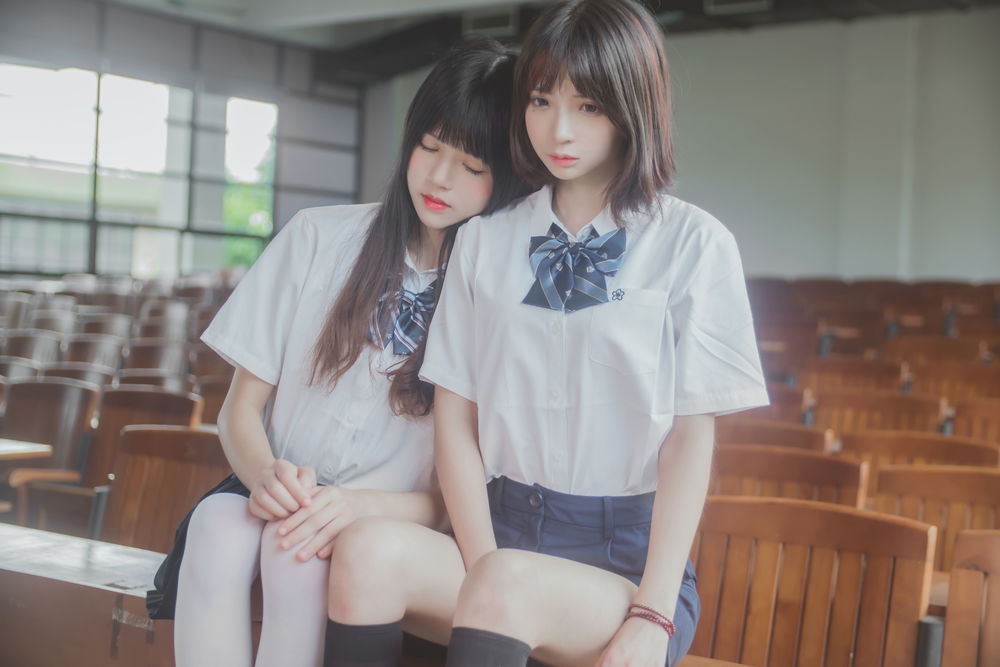 JK百合1 – 桜桃喵&疯猫ss [43P]-lcoser