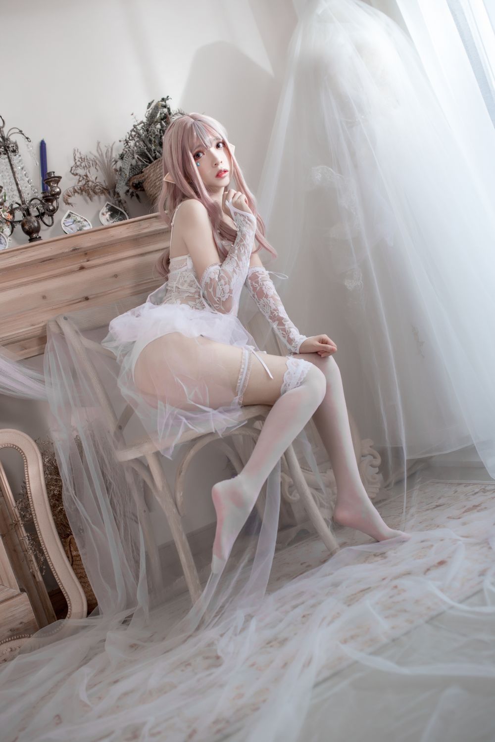 纯白精灵 [29P]-lcoser