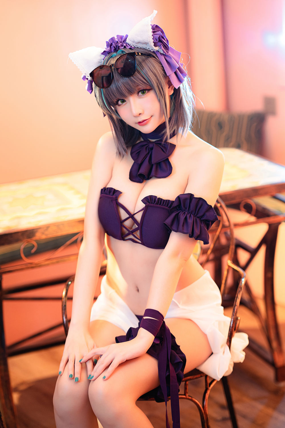 R-Maid 电子图包（含7套）– 柴郡泳装 [35P]-lcoser