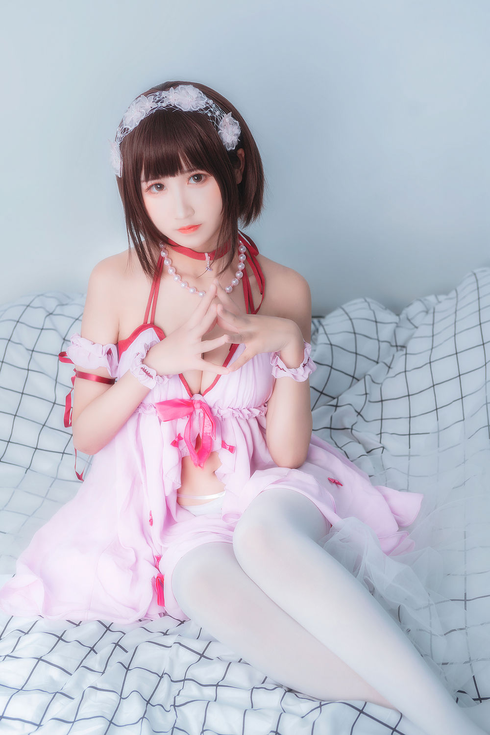 No.002– 加藤惠睡衣 [9P]-lcoser