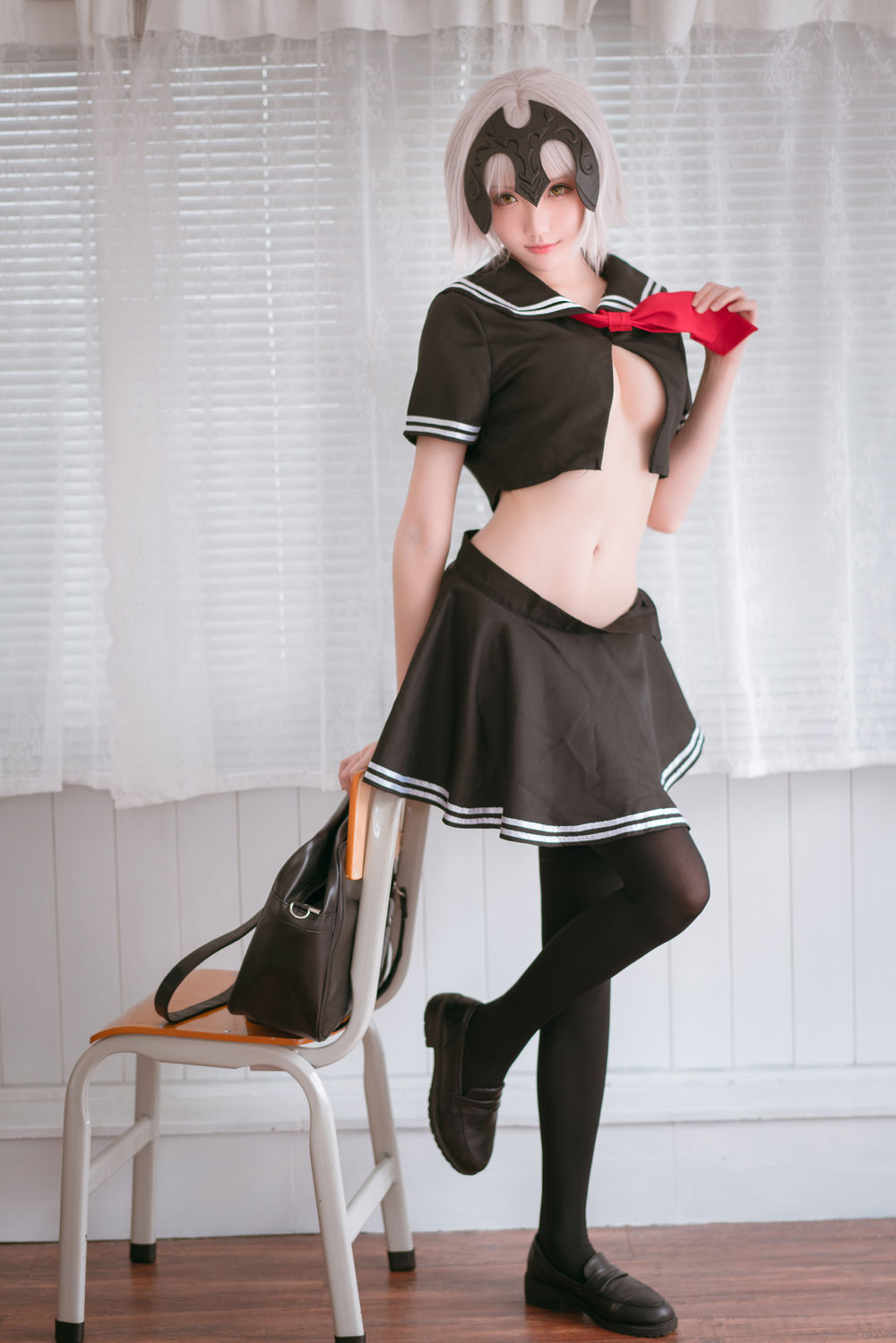 黑贞德 校服 [13P]-lcoser