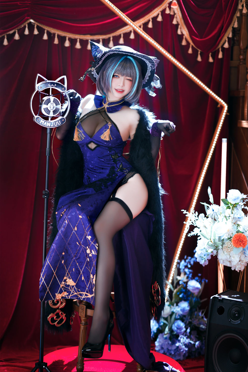 柴郡旗袍 [64P]-lcoser