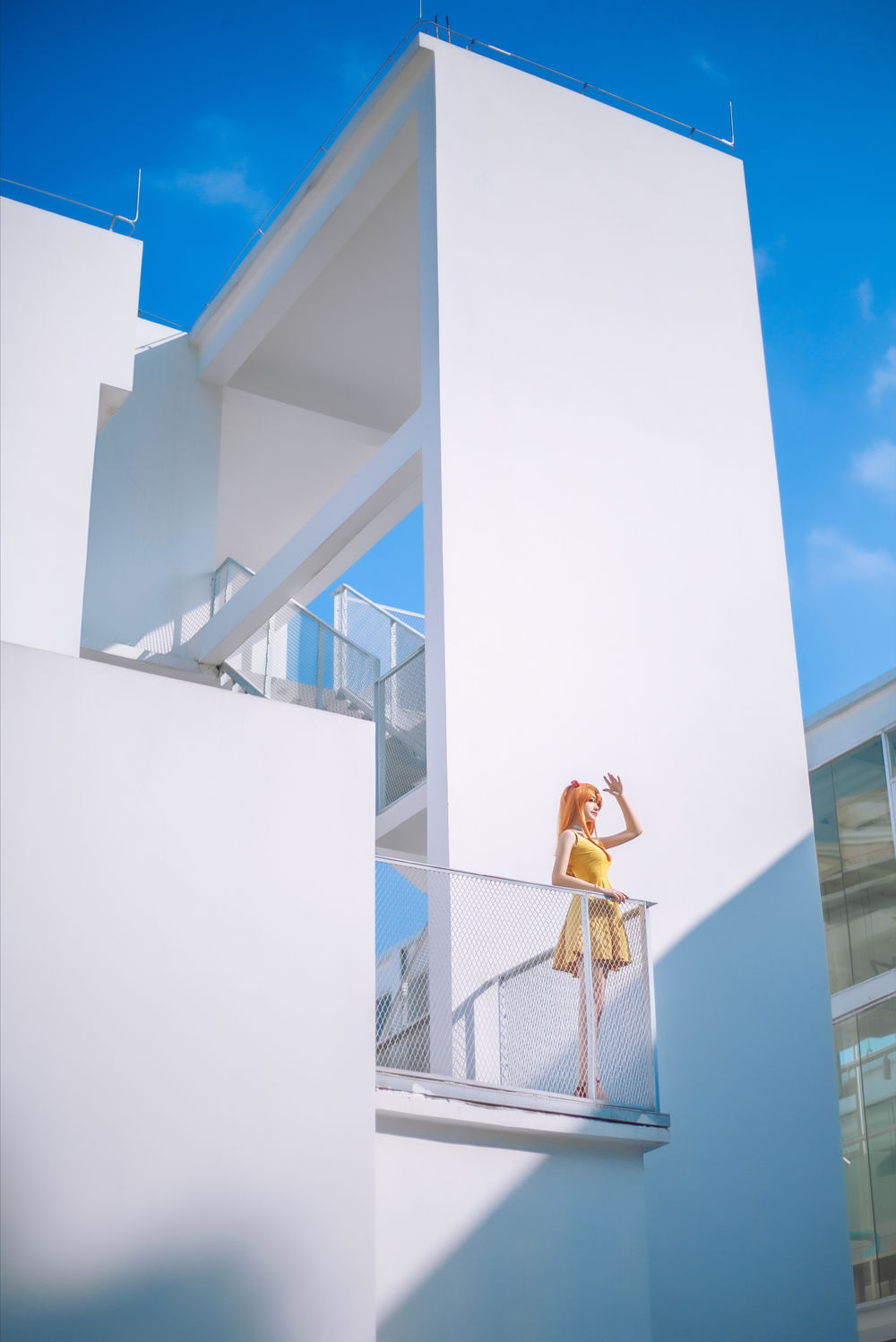 明日香黄裙 [12P]-lcoser