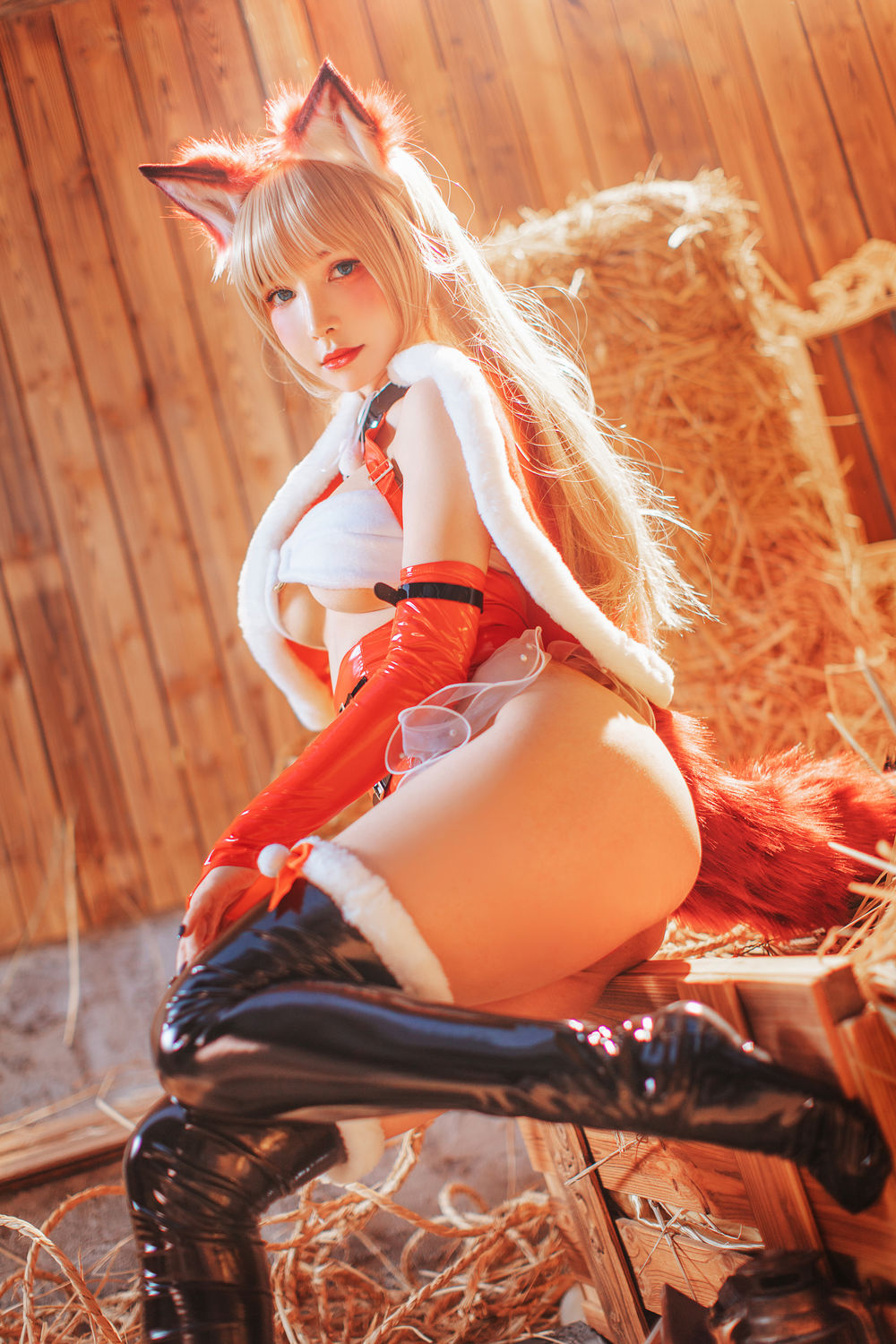 圣诞狼女 [39P 1V]-lcoser