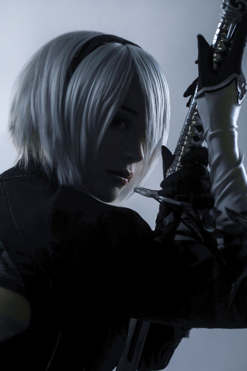 2B White Dress [10P]-lcoser