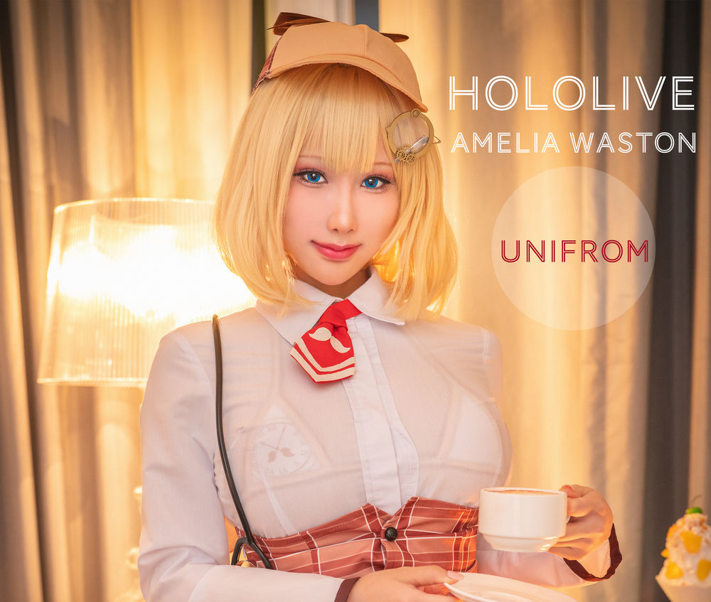 Hololive Amelia Waston Unifrom 制服 [20P]-lcoser