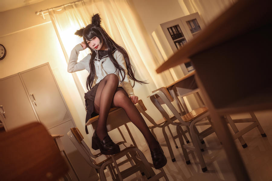 碧蓝航线 爱宕高雄制服 [35P]-lcoser