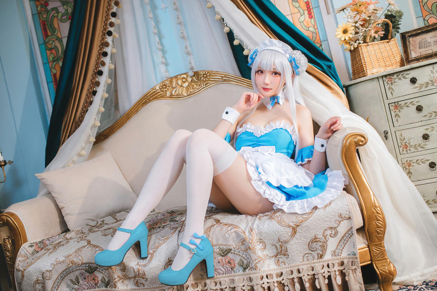 碧蓝航线 小天鹅 女仆 [22P]-lcoser