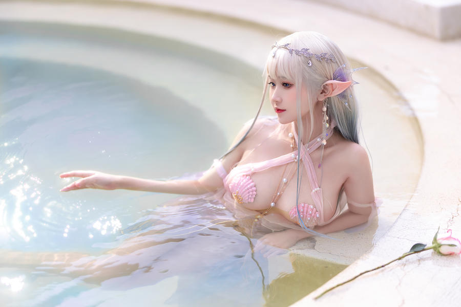 温泉美人鱼X贝壳 [40P 3V]-lcoser