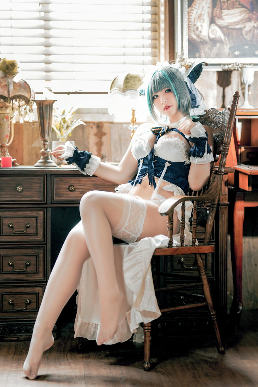 No.050 – 碧蓝航线 柴郡 [56P]-lcoser