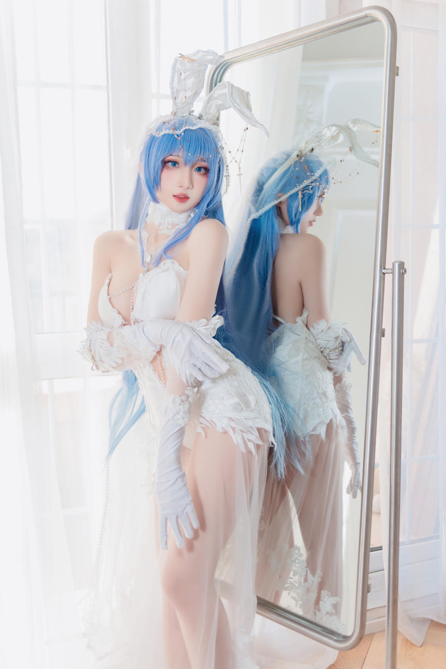 No.016 – 碧蓝航线 新泽西 花园白雪之仪 [26P]-lcoser