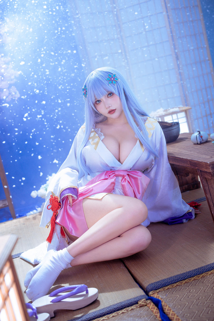 No.024 – 美少女万华镜异闻：雪女 白雪姬 [41P]-lcoser